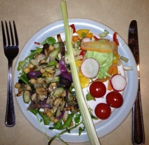 Healthy plate. Photo by Jess B. 